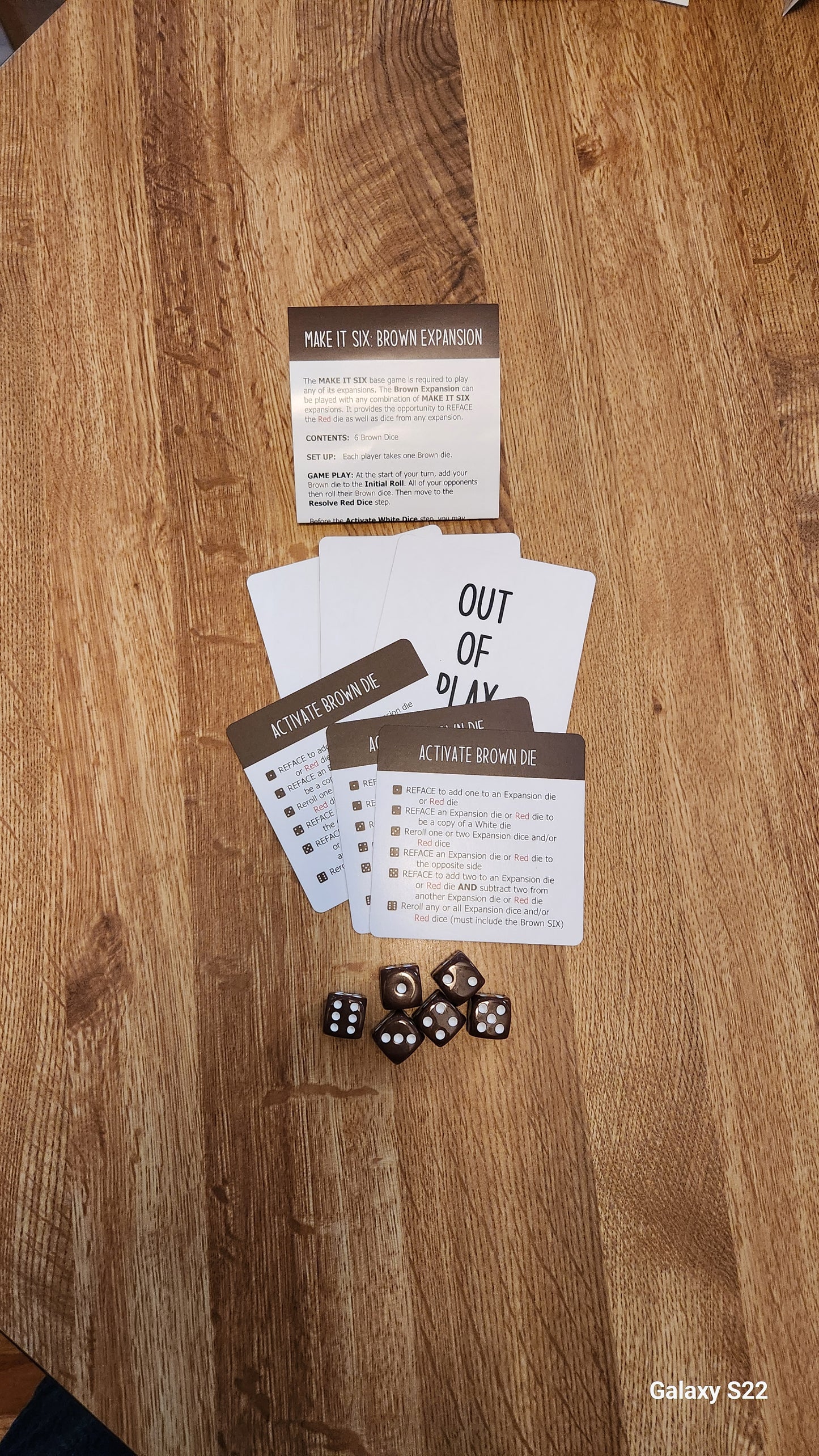 MAKE IT SIX - Brown Expansion